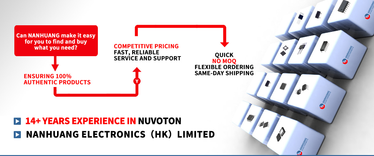 NHE Offers a Wide Variety of Semiconductors from Nuvoton Authorized Distributor