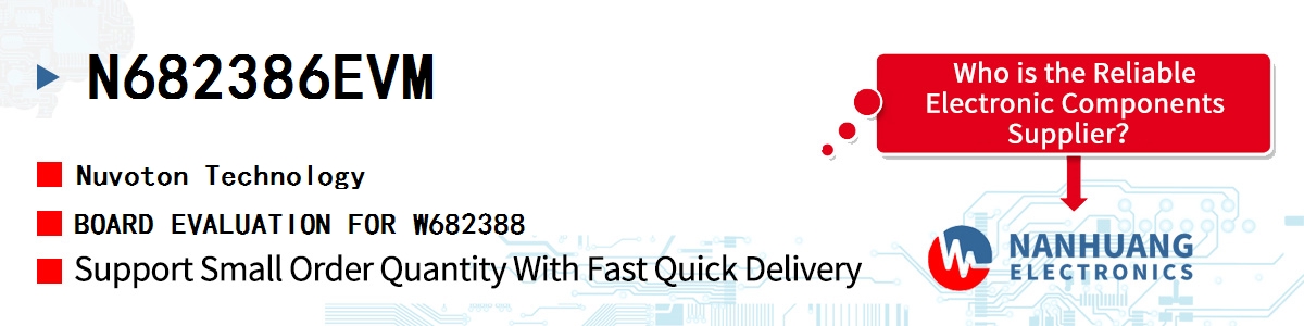 N682386EVM Nuvoton BOARD EVALUATION FOR W682388